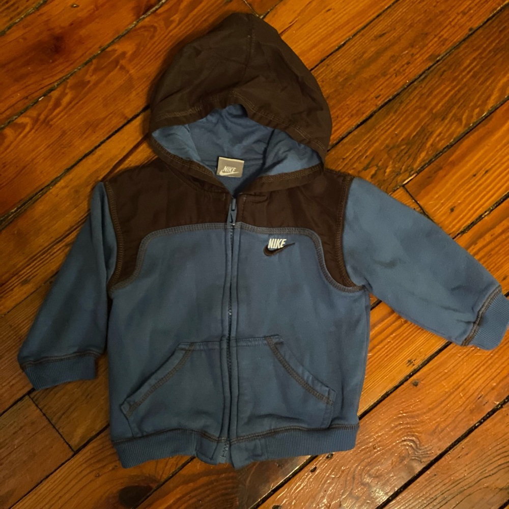 Nike hoodie zip up Size 18 Months
